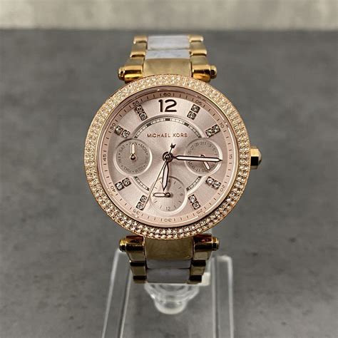 montre michael kors mk6327|Michael Kors Women's Mini Parker Rose Gold.